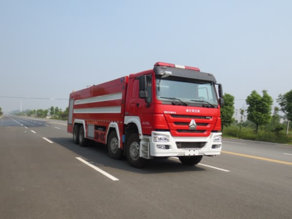 重汽豪沃24噸水罐泡沫消防車-24噸水罐泡沫消防車 重汽豪沃24噸水罐泡沫消防車-24噸水罐泡沫消防車