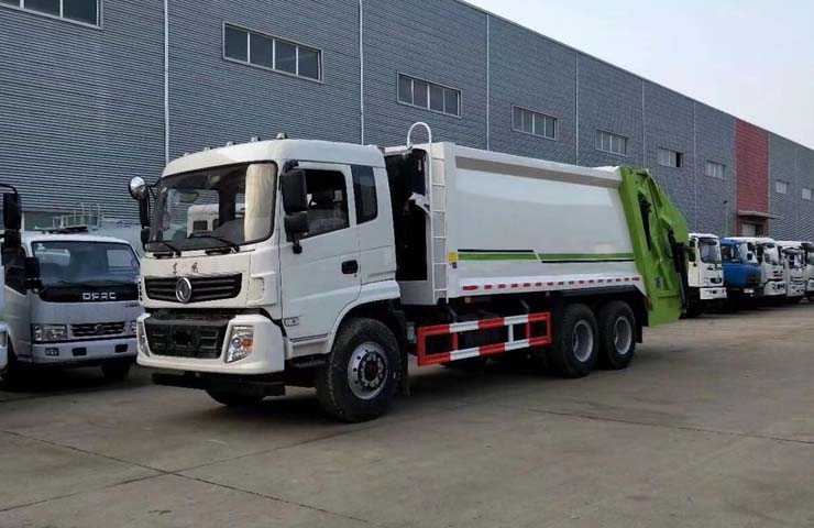 東風18方后雙輪壓縮式垃圾車-東風T5 18方壓縮式垃圾車 東風18方后雙輪壓縮式垃圾車-東風T5 18方壓縮式垃圾車