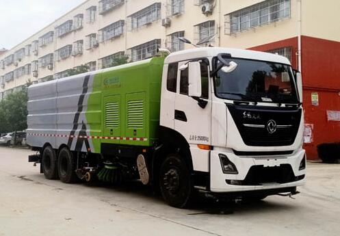 程力威牌CLW5250TXSD6型洗掃車-東風天龍大型20噸洗掃車廠家直銷 程力威牌CLW5250TXSD6型洗掃車-東風天龍大型20噸洗掃車廠家直銷
