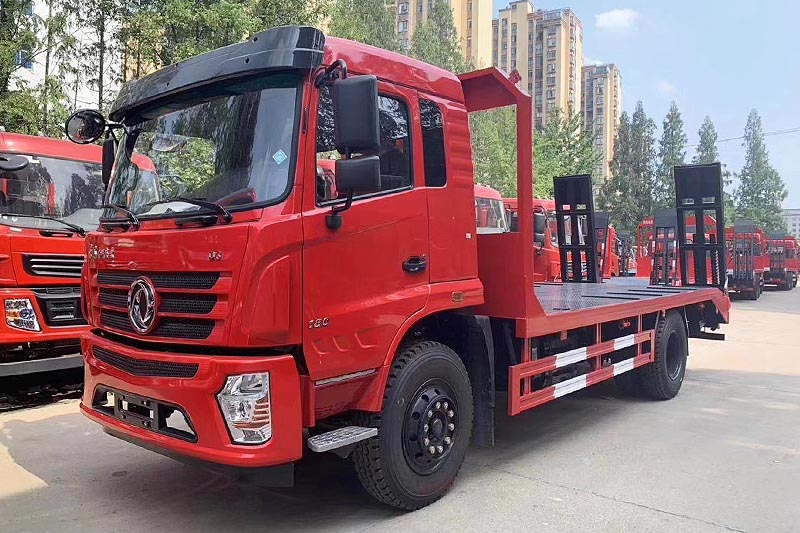 東風(fēng)暢行D3單橋挖機(jī)拖車-挖機(jī)平板運(yùn)輸車-湖北程力 東風(fēng)暢行D3單橋挖機(jī)拖車-挖機(jī)平板運(yùn)輸車-湖北程力