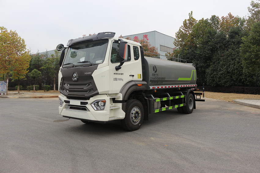 天津重汽豪瀚15方抑塵車產品-天津灑水車銷售點-湖北盈通 天津重汽豪瀚15方抑塵車產品-天津灑水車銷售點-湖北盈通