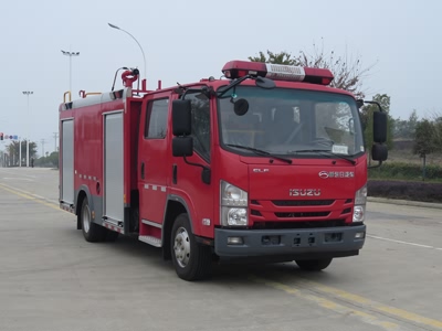 新東日牌YZR5100GXFSG30/Q6型水罐消防車 新東日牌YZR5100GXFSG30/Q6型水罐消防車