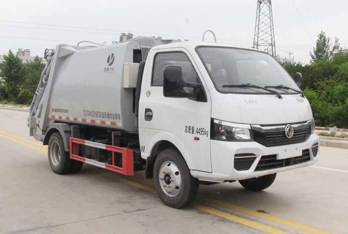 東風小型藍牌壓縮式垃圾車-縱昂牌CLT5041ZYSEQ6型壓縮式垃圾車規格型號-湖北盈通 東風小型藍牌壓縮式垃圾車-縱昂牌CLT5041ZYSEQ6型壓縮式垃圾車規格型號-湖北盈通