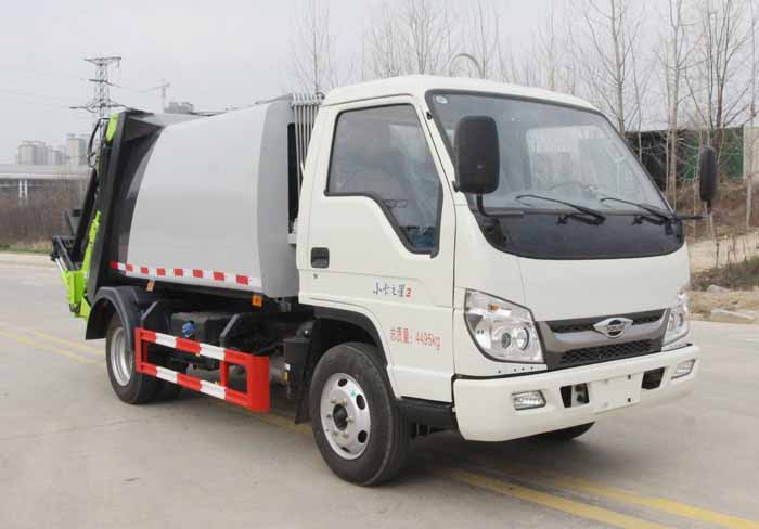 福田小卡3方壓縮垃圾車-縱昂牌CLT5040ZYSBJ6型壓縮式垃圾車廠家規格型號報價-湖北盈通 福田小卡3方壓縮垃圾車-縱昂牌CLT5040ZYSBJ6型壓縮式垃圾車廠家規格型號報價-湖北盈通