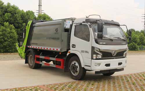 東風8方壓縮垃圾車-縱昂牌CLT5120ZYSEQ6型壓縮式垃圾車價格規格型號-湖北盈通 東風8方壓縮垃圾車-縱昂牌CLT5120ZYSEQ6型壓縮式垃圾車價格規格型號-湖北盈通