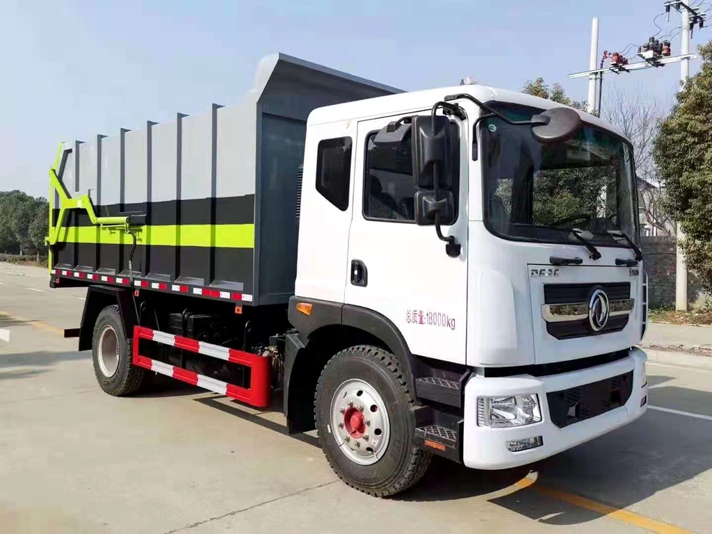 東風(fēng)D9對(duì)接式垃圾車(chē)